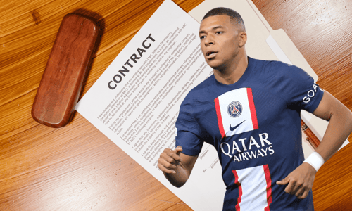 Kylian Mbappé, Contract