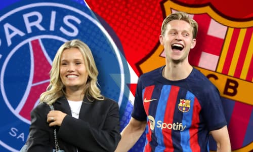 Mikky Kiemeney, Frenkie de Jong, Barcelona, PSG