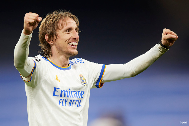 Modric gave the assist of the game to Rodrygo