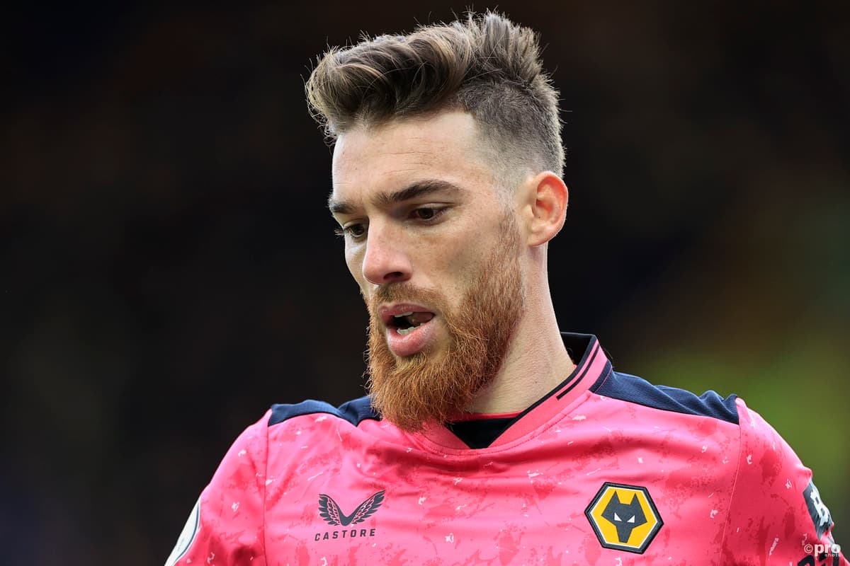 Jose Sa playing for Wolves, 2021/22