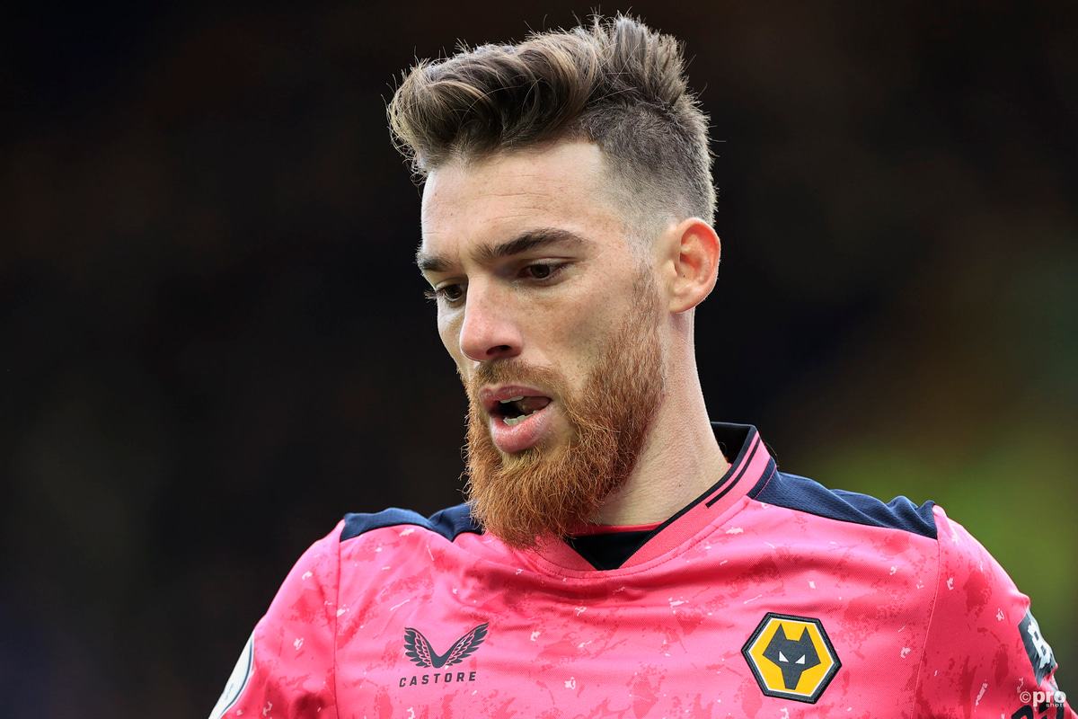 Jose Sa playing for Wolves, 2021/22