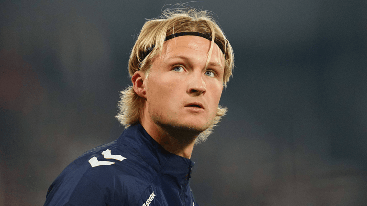 Kasper Dolberg is a key transfer target for Celtic