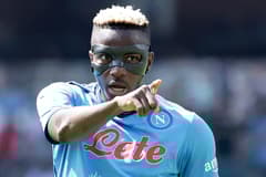 Victor Osimhen in action for Napoli.