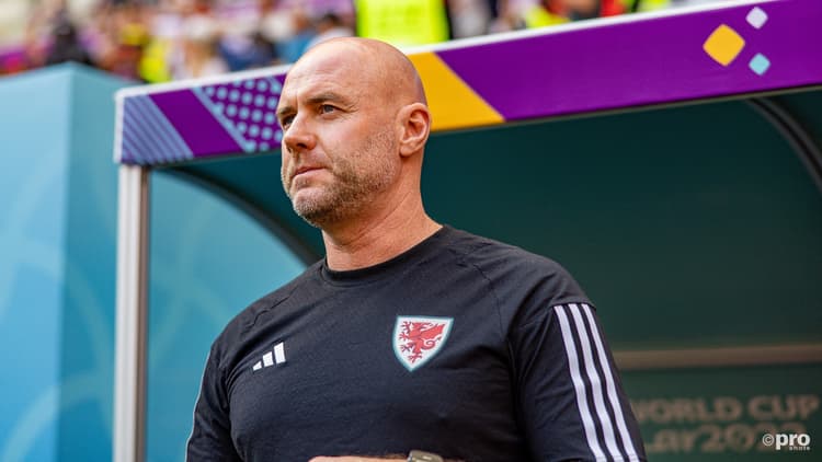 Rob Page, de bondscoach van Wales.