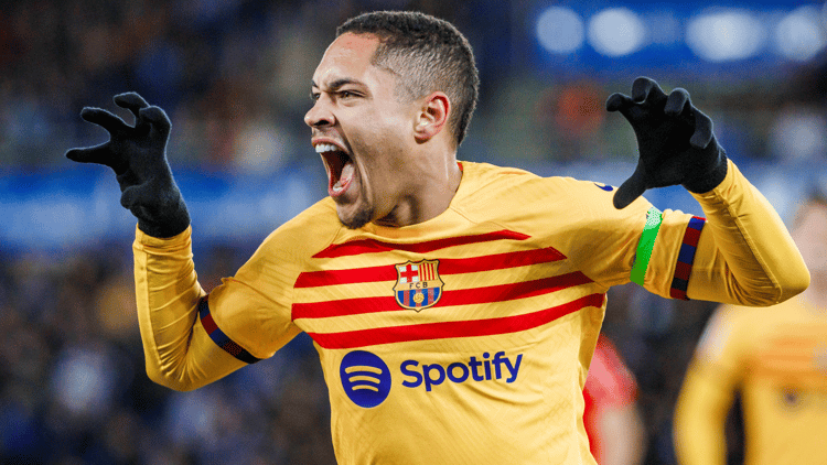 Vitor Roque has been sent on loan to Real Betis