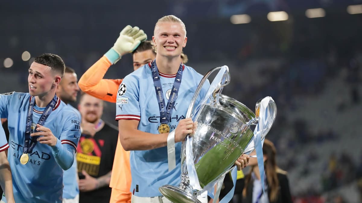 Erling Haaland, Man City, Champions League