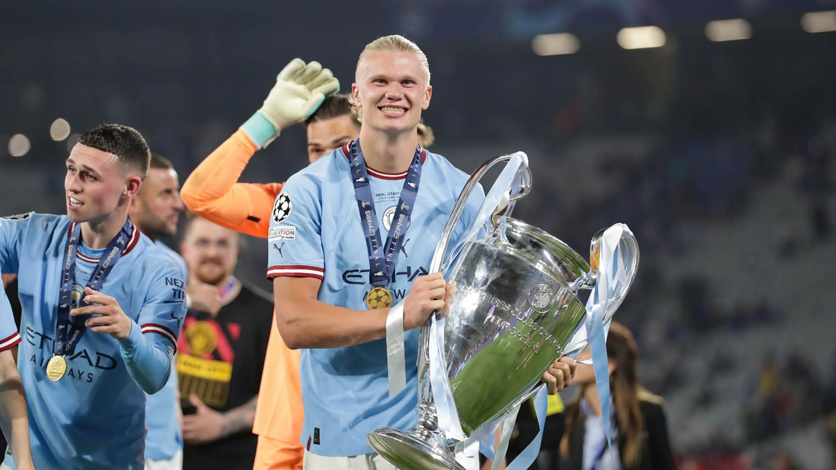Erling Haaland, Man City, Champions League