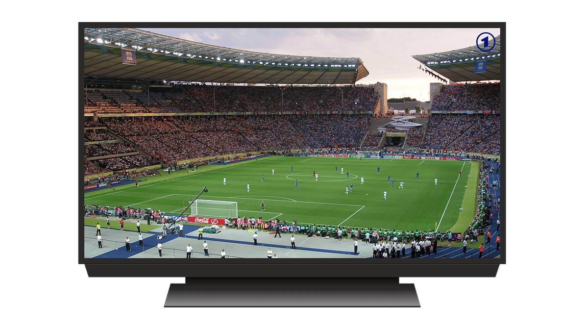 Voetbal op tv