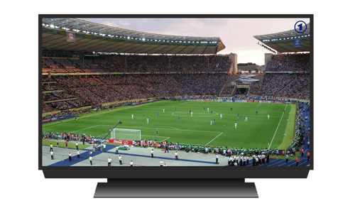 Voetbal op tv