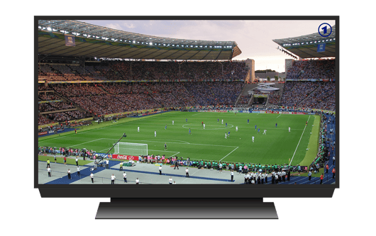Voetbal op tv