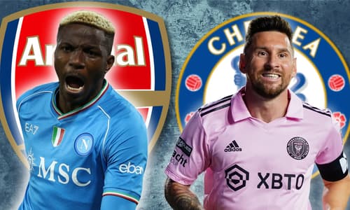 Victor Osimhen, Lionel Messi, Arsenal, Chelsea