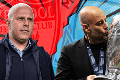 Arne Slot, Liverpool, Pep Guardiola, Man. City