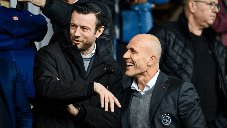 Menno Geelen (links) samen met Alex Kroes.
