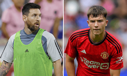 Lionel Messi, Daniel Gore, Man Utd