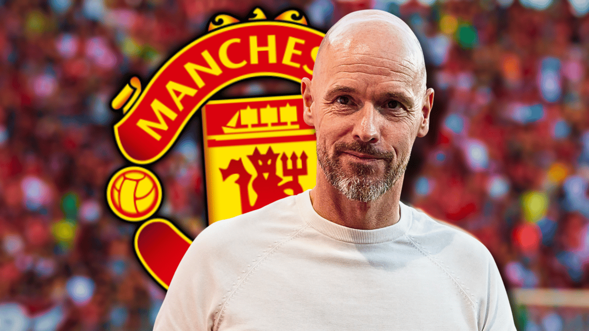 Erik ten Hag, Man Utd, smiling