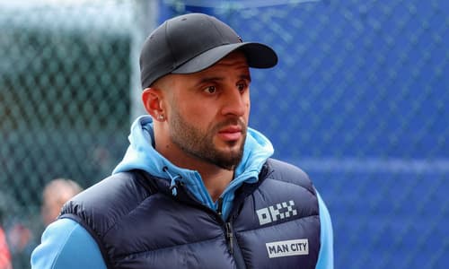 Man City right-back Kyle Walker.