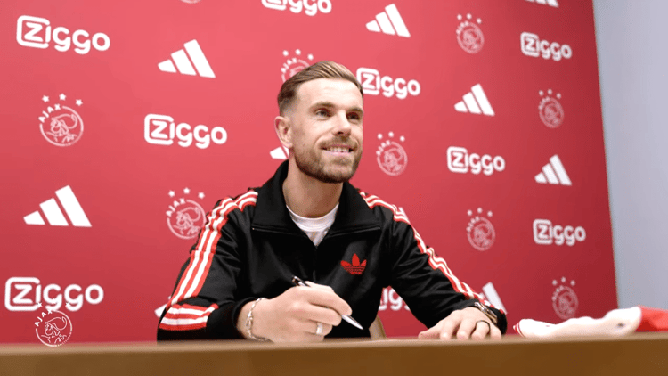 Jordan Henderson has joined Ajax after six months in Saudi Arabia
