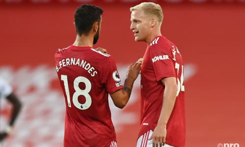 Van de Beek tops Man Utd list for players with the biggest loss percentage