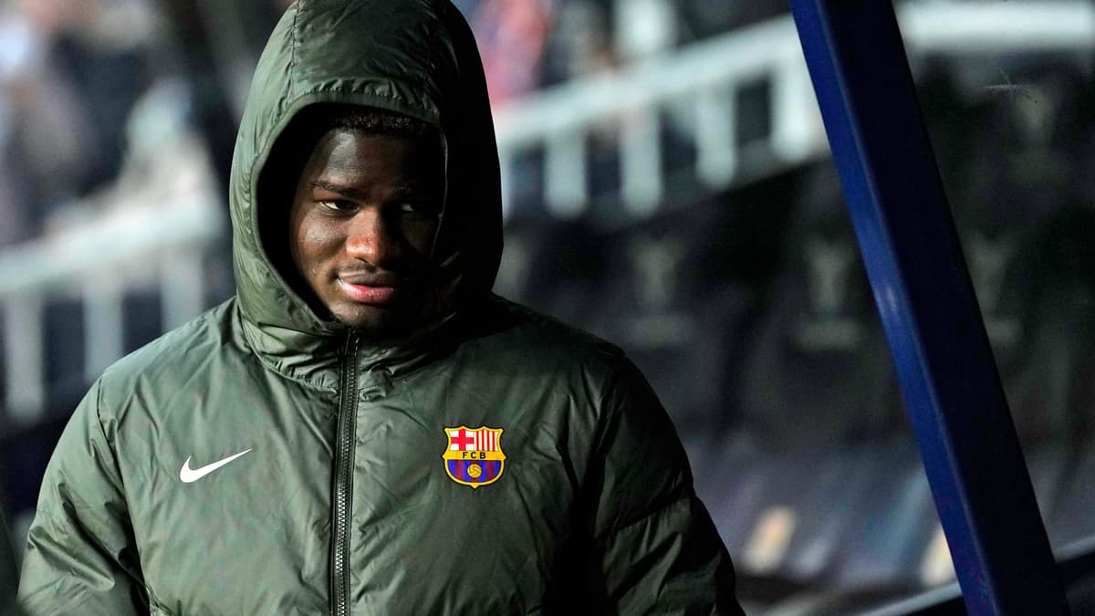 Barcelona youngster Mikayil Faye.