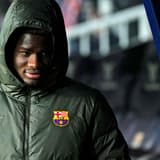 Barcelona youngster Mikayil Faye.