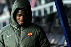 Barcelona youngster Mikayil Faye.