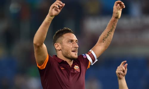 Francesco Totti, Cska Moscow v Roma, 2014