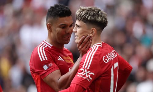 Casemiro, Anthony Garnacho, Man Utd, 2024/25