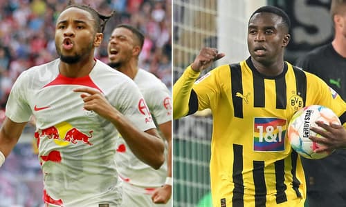 Christopher Nkunku and Youssoufa Moukoko