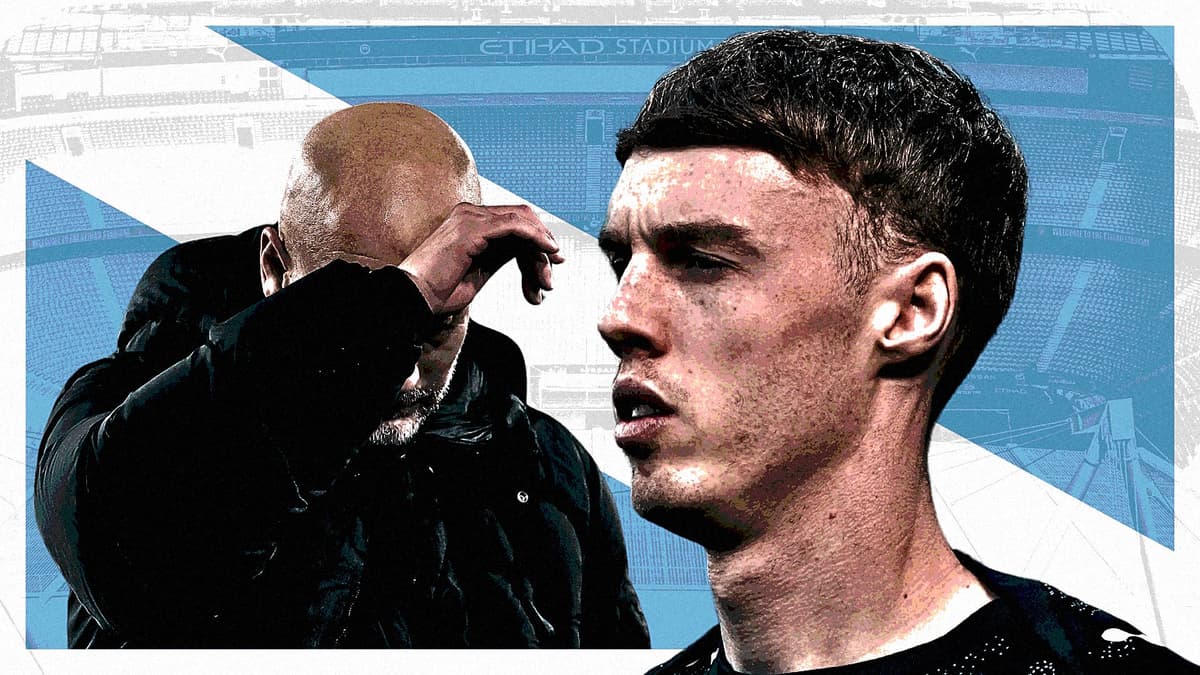Pep Guardiola, Cole Palmer, Man City