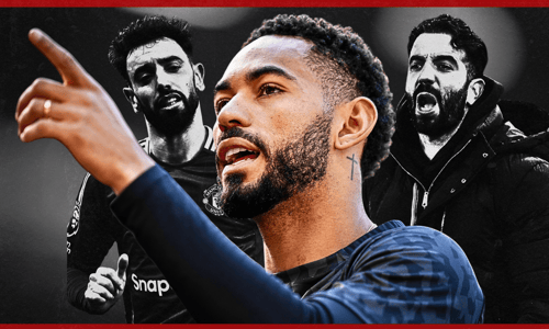 Matheus Cunha, Bruno Fernandes, Ruben Amorim, Man Utd