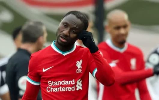 Liverpool midfielder Naby Keita.