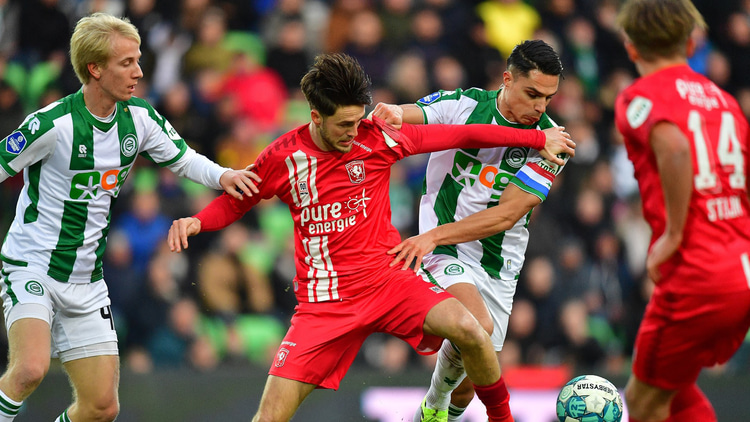 Thijmen Blokzijl speelde inmiddels al tien wedstrijden in de Eredivisie.
