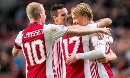 Dolberg, Cerny, Ajax