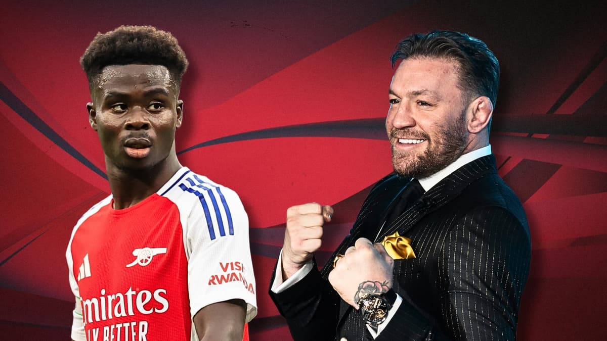 Bukayo Saka, Conor McGregor, Arsenal