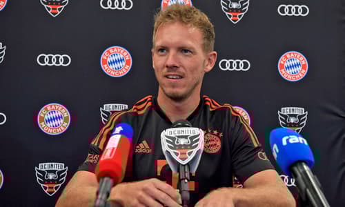 Julian Nagelsmann ahead of Bayern Munich's match with D.C. United.