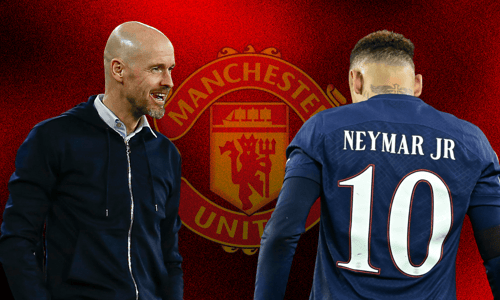 Neymar, Erik ten Hag, Manchester United