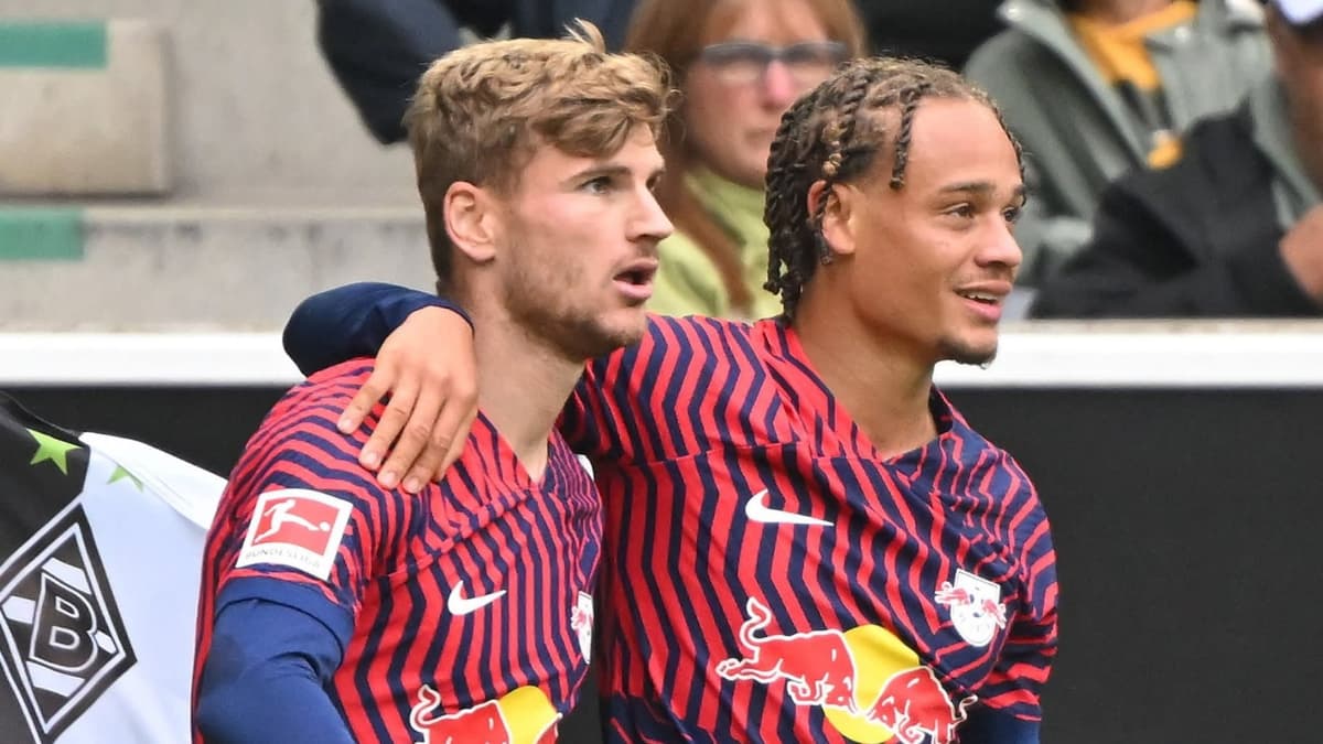 Timo Werner, Xavi Simons, RB Leipzig, 2023/24