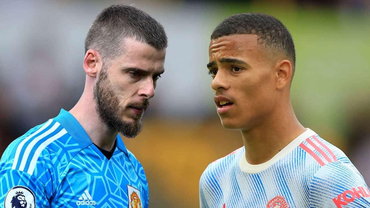 David de Gea, Mason Greenwood, Man Utd