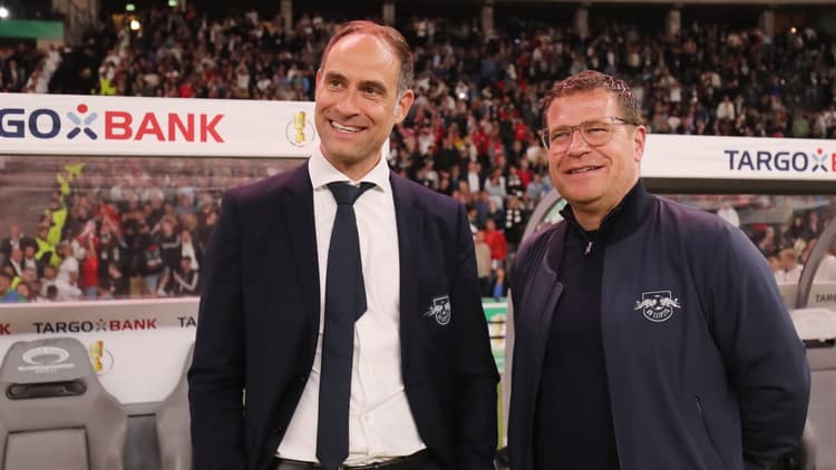 Max Eberl (right)