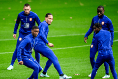 Jeremie Frimpong, Jorrel Hato, Stefan de Vrij, Lutsharel Geertruida, Virgil van Dijk, Nederlands elftal