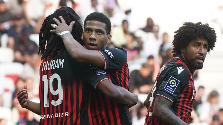 Jean-Clair Todibo and Khephren Thuram
