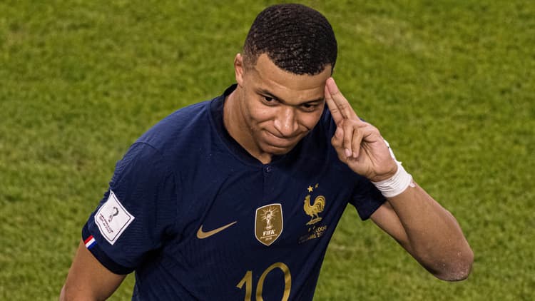 Mbappe led France to glory in 2018