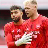 David Raya and Aaron Ramsdale are competing for the No.1 jersey