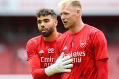 David Raya and Aaron Ramsdale are competing for the No.1 jersey