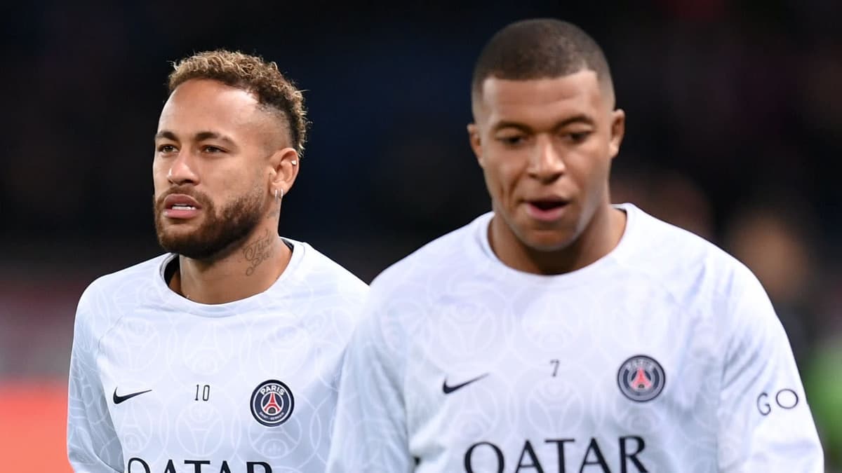 Neymar, Kylian Mbappe, PSG, 2022/23