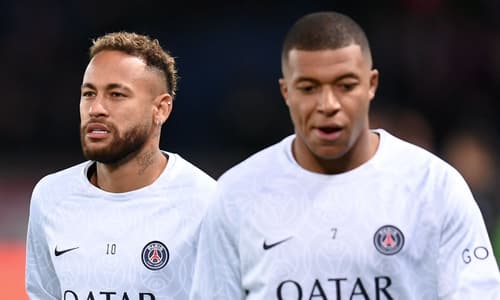 Neymar, Kylian Mbappe, PSG, 2022/23