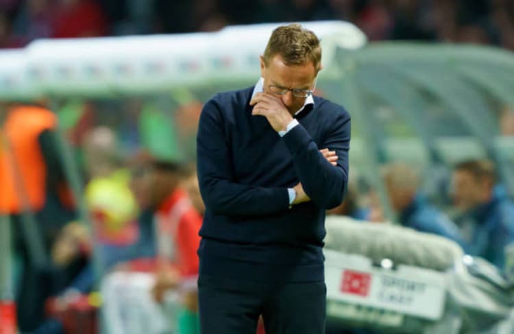 Rangnick often filled in as a head coach at RB Leipzig