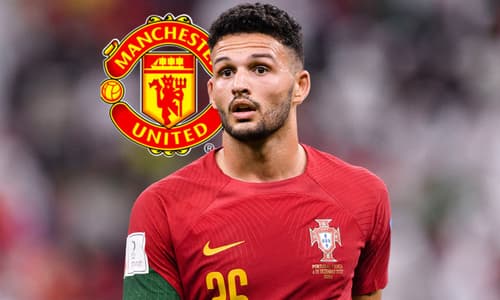Goncalo Ramos, Man Utd badge, 2022