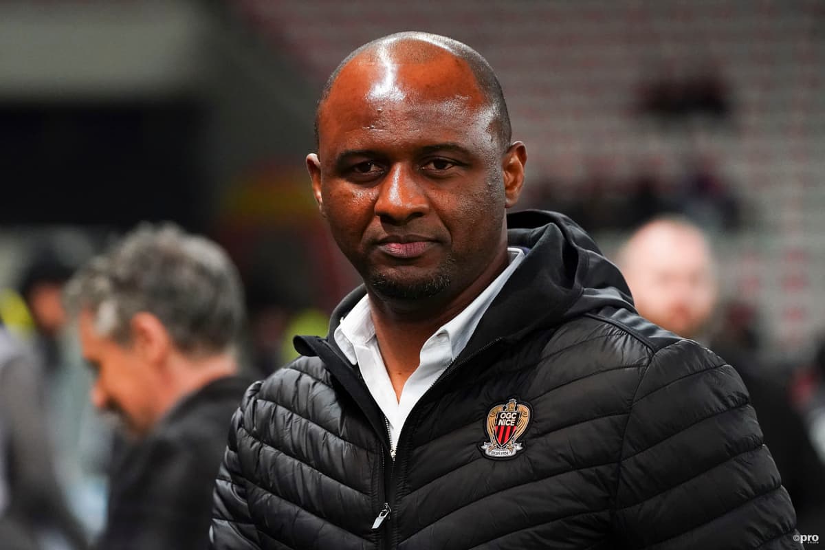 Patrick Vieira sacked by Nice following five straight defeats