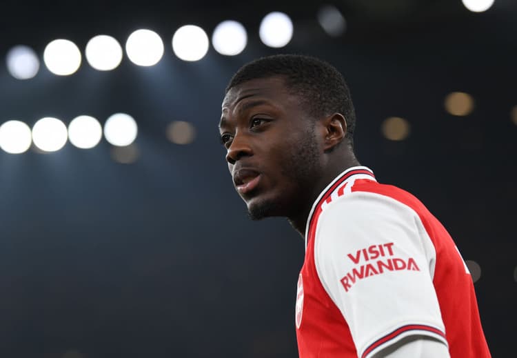 Nicolas Pepe was sold by Lille to Arsenal for â¬80m